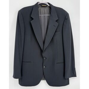 Nino Cerruti Rue Royale Mens Gray Wool 2 Button Blazer Sport Coat Sz 42R